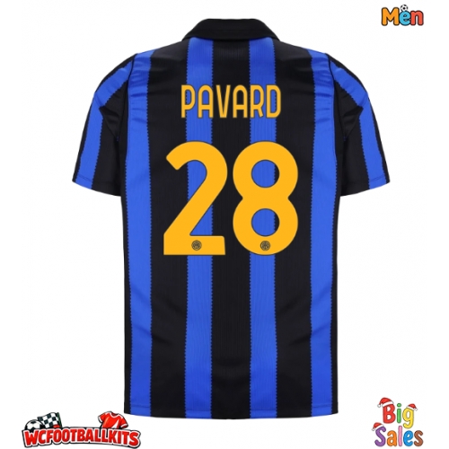 Inter Milan Benjamin Pavard #28 Replica Home Stadium Shirt 2026-27 Short Sleeve